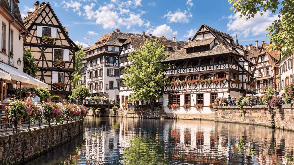 Half-timbered houses in Petite France, Strasbourg