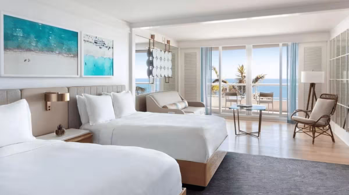 The Ritz-Carlton hotel in the Fort Lauderdale area