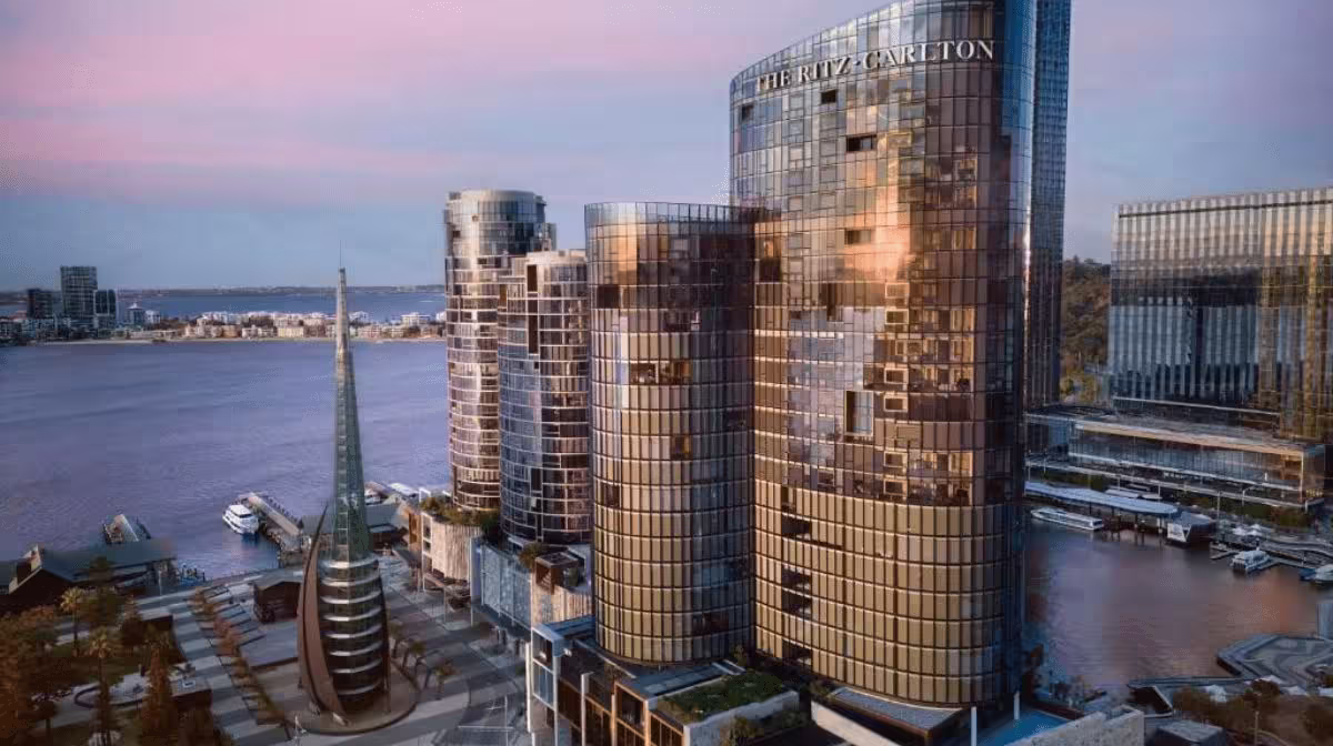 The Ritz-Carlton, Perth hotel at Elizabeth Quay