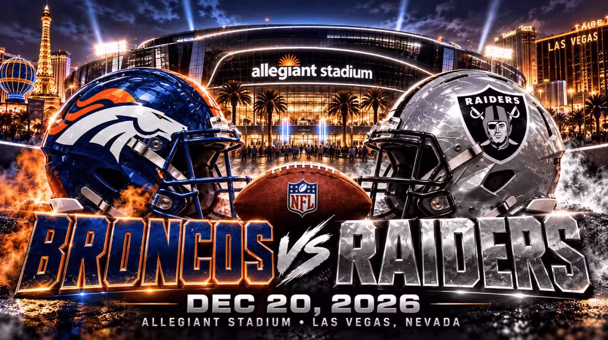 Las Vegas Raiders vs Denver Broncos game guide and tickets