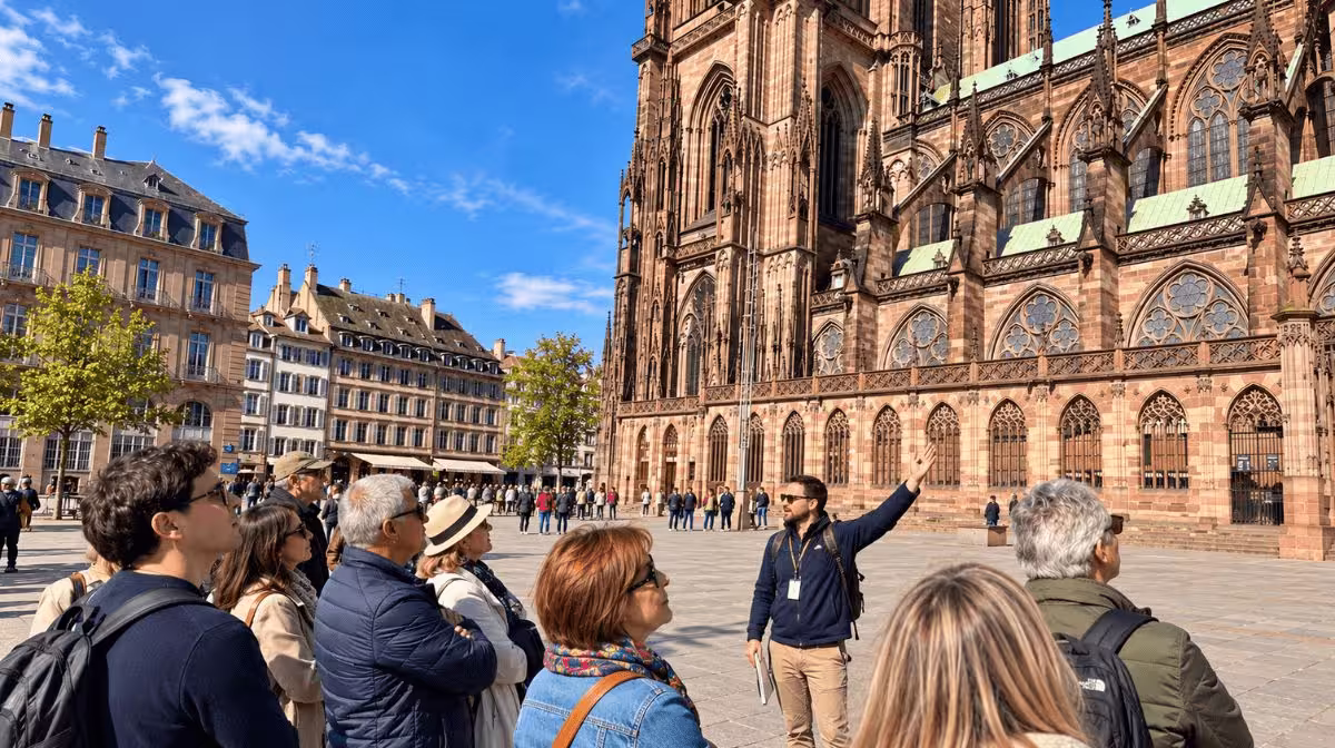 Small group walking tour of Strasbourg's old town