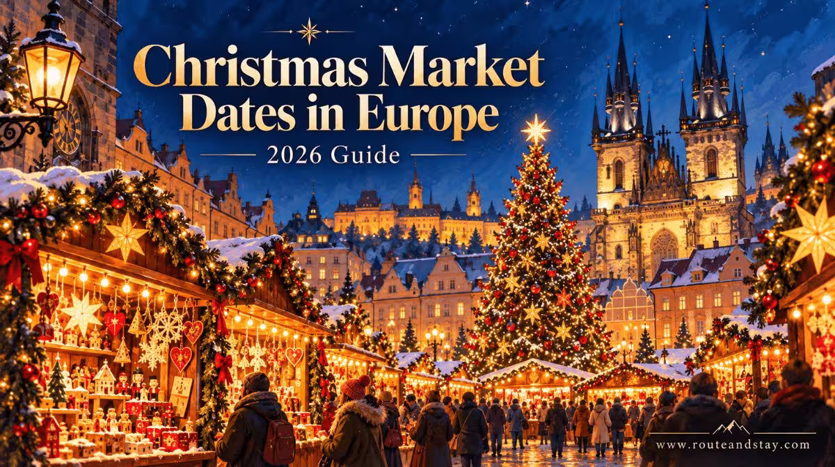Christmas Market Dates in Europe — 2026 Guide